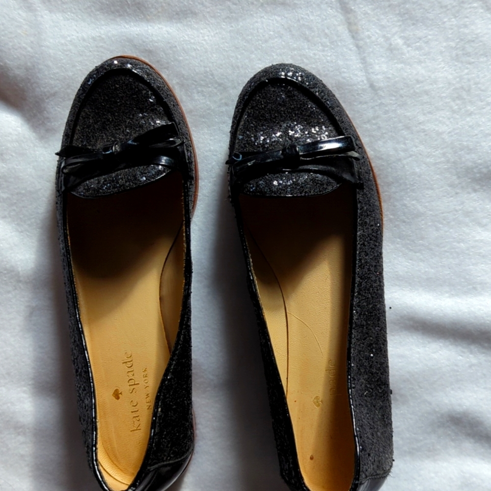 Kate Spade sequined loafer